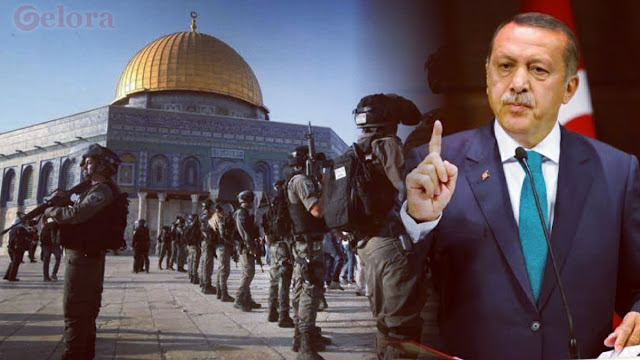 Presiden Erdogan Bersumpah Bebaskan Masjid Al Aqsa Setelah Hagia Sophia