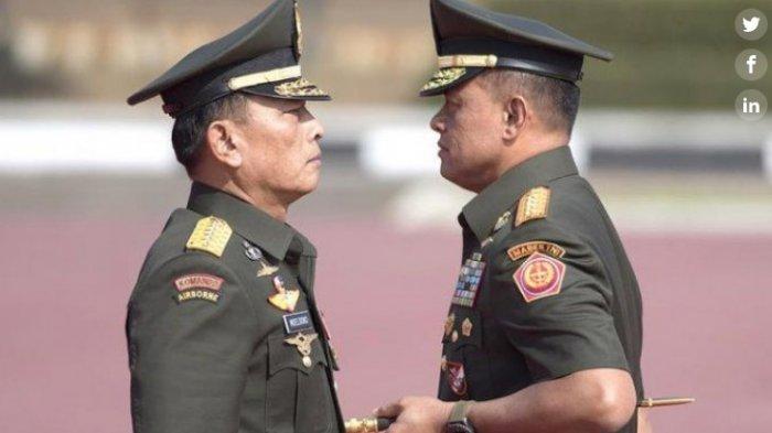 Kritik Jenderal TNI (Purn) Gatot ke Moeldoko Disampaikan Lewat Nyanyian
