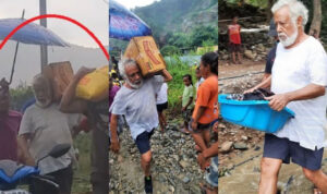 Eks Presiden Xanana Gusmao Panggul Bantuan Korban Banjir, Netizen: Ini yang Betul Down to Earth