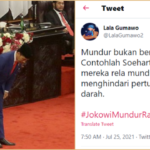 Trending #JokowiMundurRakyatSelamat, Netizen: Mundur Bukan Berarti Hina, Contohlah Soeharto & Gus Dur