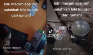 VIDEO Viral Suami Ngamuk Pulang Tak Ada Makanan, Istri Main HP: Salahkah Bila Ku Usir dari Rumah