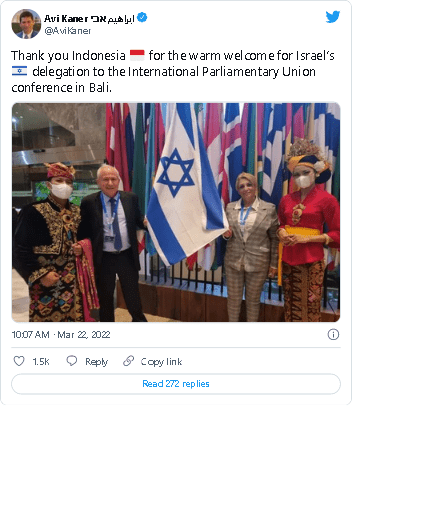 Bendera Israel Terpasang di Sidang Parlemen Dunia di Bali, Indonesia Buka Hubungan Diplomatik?