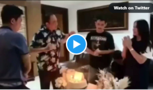 Beredar Video Keluarga Rafael Alun Rayakan Ulang Tahun, warganet: Begitu Bahagianya Penikmat duit rakyat